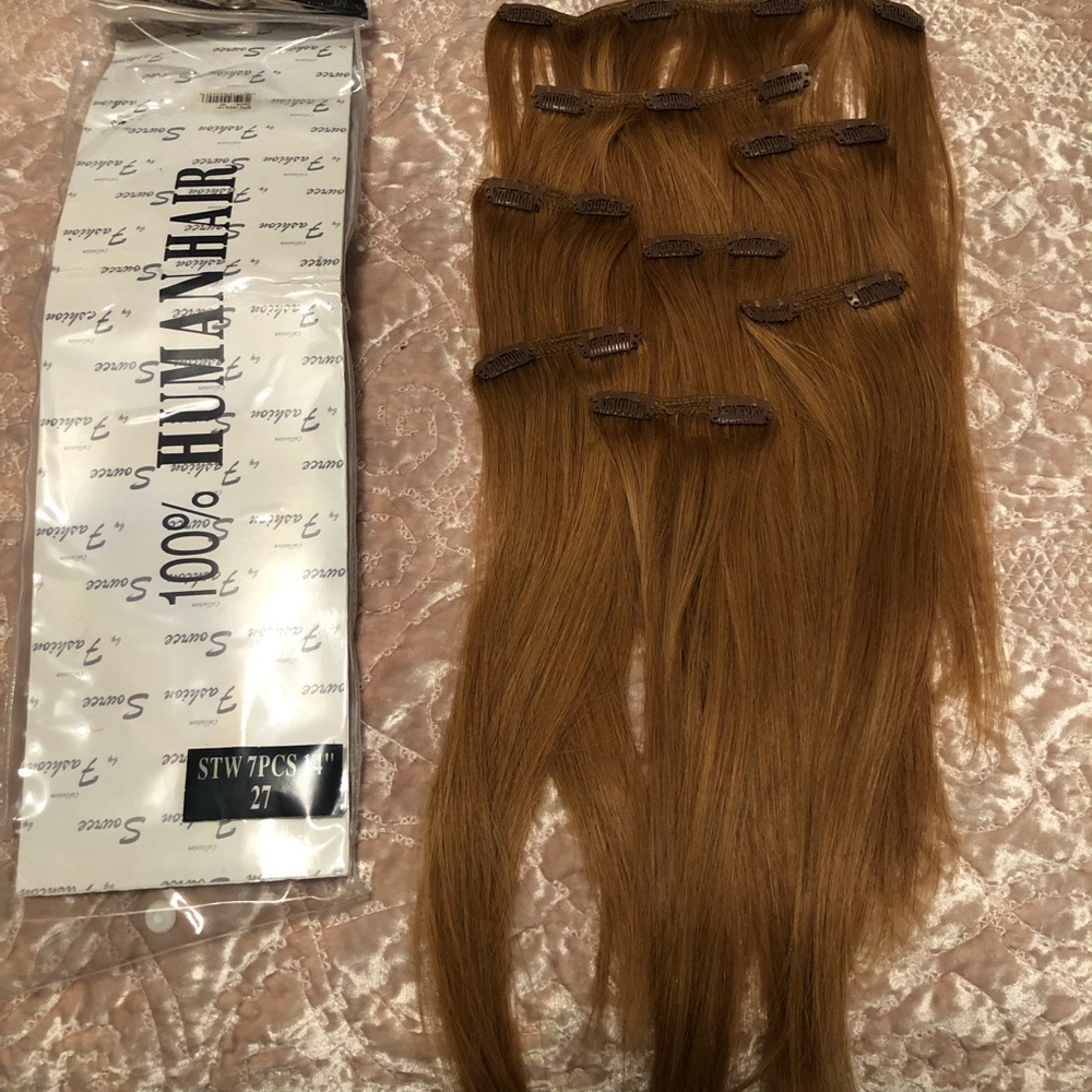 14” 100% Human Hair Extensions